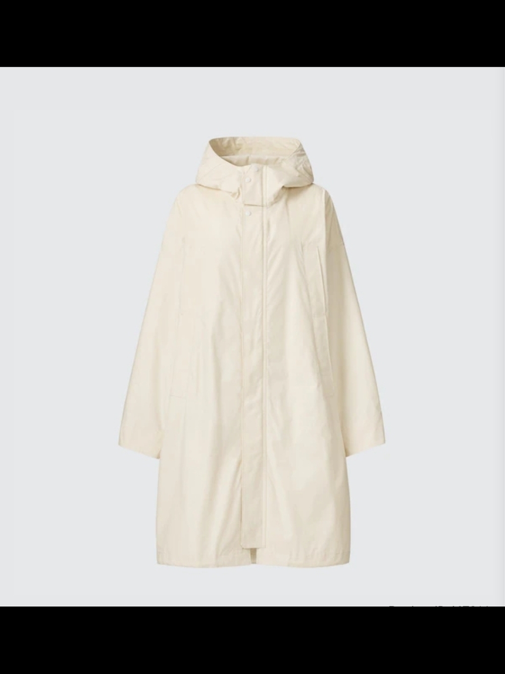 Uniqlo | Utility Hooded Coat Cream